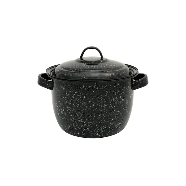 Granite Ware POT/LID BLACK 4QT 38722 Zoro